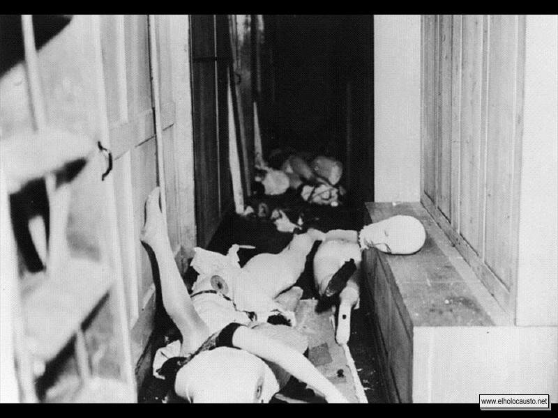 Escaparate hecho pedazos de una tienda judía destruida durante la Kristallnacht, 10 de Noviembre de 1938 (7)