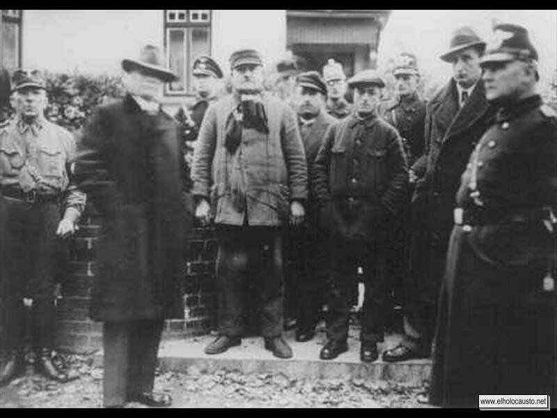 Detención injustificada de judíos durante la Kristallnacht (4)